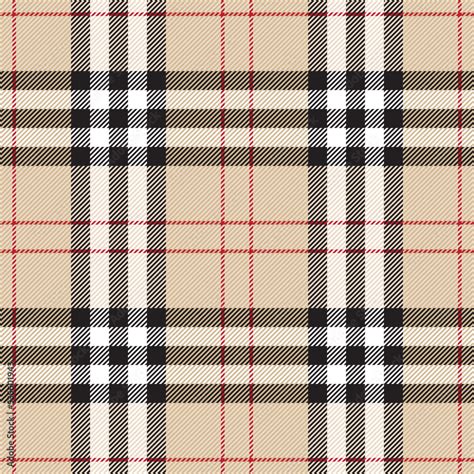 Plaid Burberry Seamless vectors